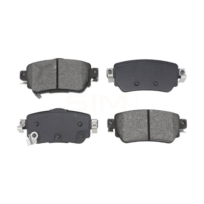Plaquettes de frein à disque semi-métalliques arrière, pour Nissan Rogue Sport Qashqai LEAF SIM-1965