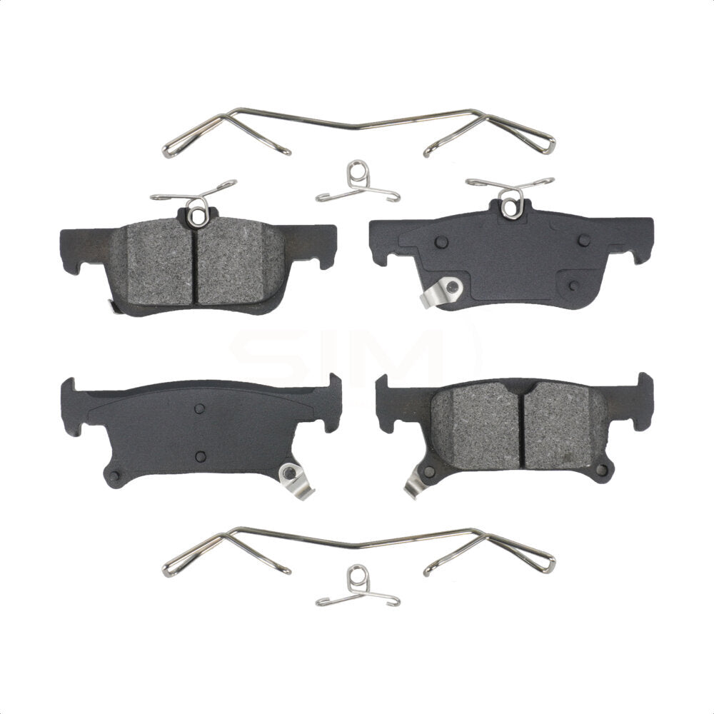 Plaquettes de frein à disque semi-métalliques arrière pour Buick Envision SIM-2025
