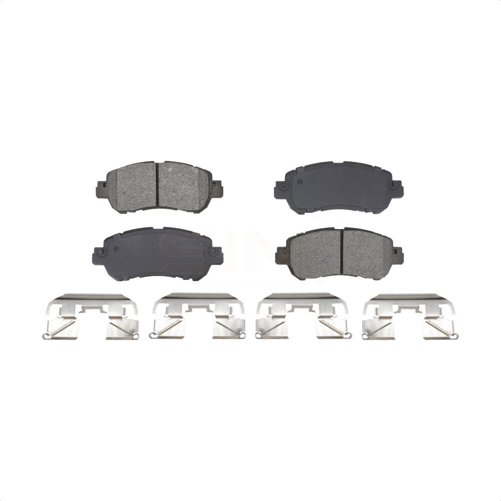 Plaquettes de frein à disque semi-métalliques avant pour Nissan kick Versa SIM-2038