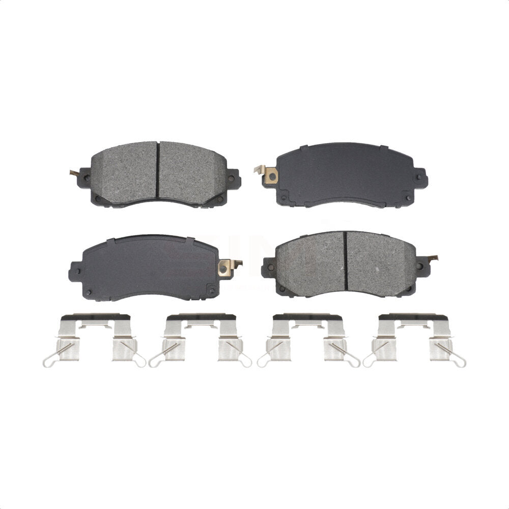 Plaquettes de frein à disque semi-métalliques avant, pour Subaru Crosstrek Forester Outback WRX