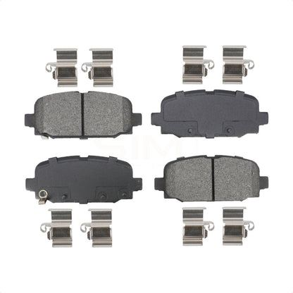 Plaquettes de frein à disque semi-métalliques arrière pour Jeep Compass SIM-2081