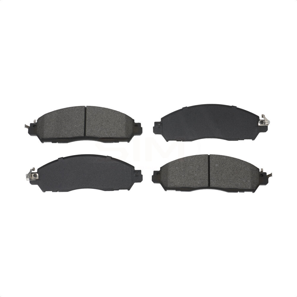 Plaquettes de frein à disque semi-métalliques avant pour Nissan LEAF NV200 SIM-2138
