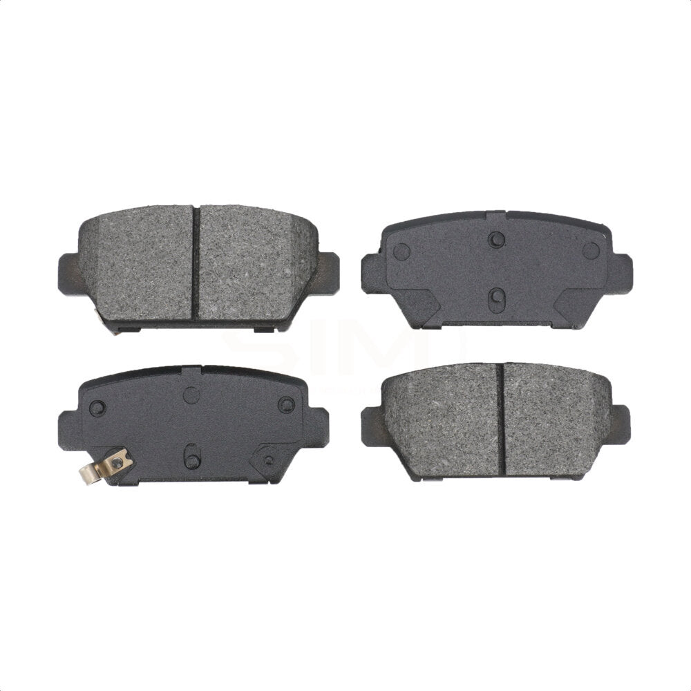 Plaquettes de frein à disque semi-métalliques arrière pour Mitsubishi Eclipse Cross SIM-2156