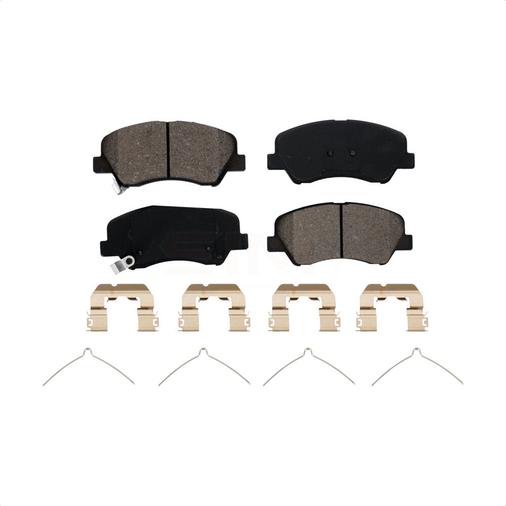 Plaquettes de frein à disque semi-métalliques avant, pour Kia Rio Hyundai Accent SIM-2190