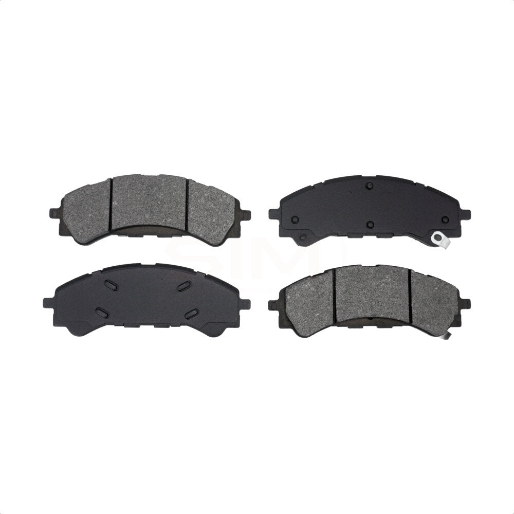Plaquettes de frein à disque semi-métalliques avant pour Ford Ranger Bronco SIM-2216