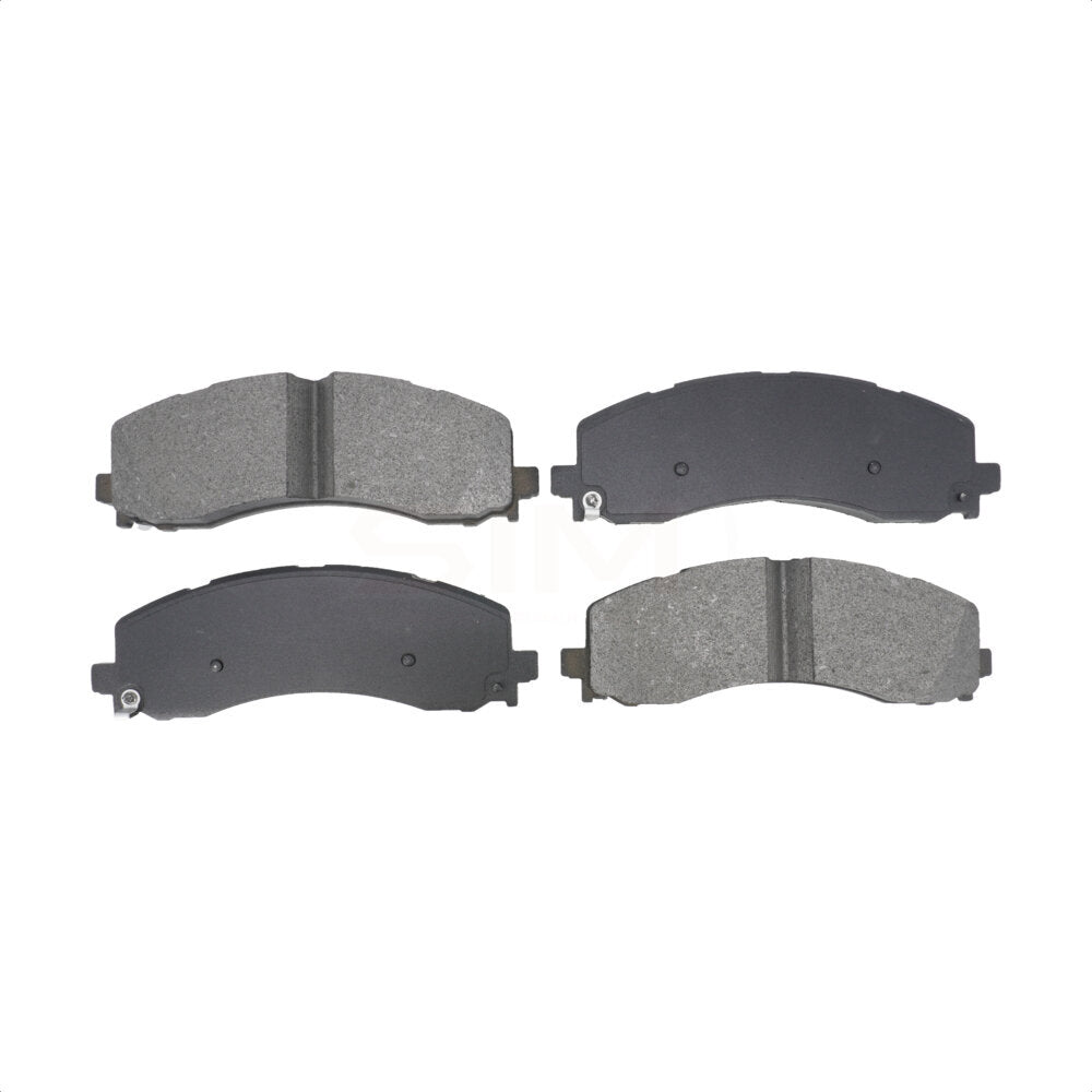 Plaquettes de frein à disque semi-métalliques arrière pour Ram 2500 3500 SIM-2225