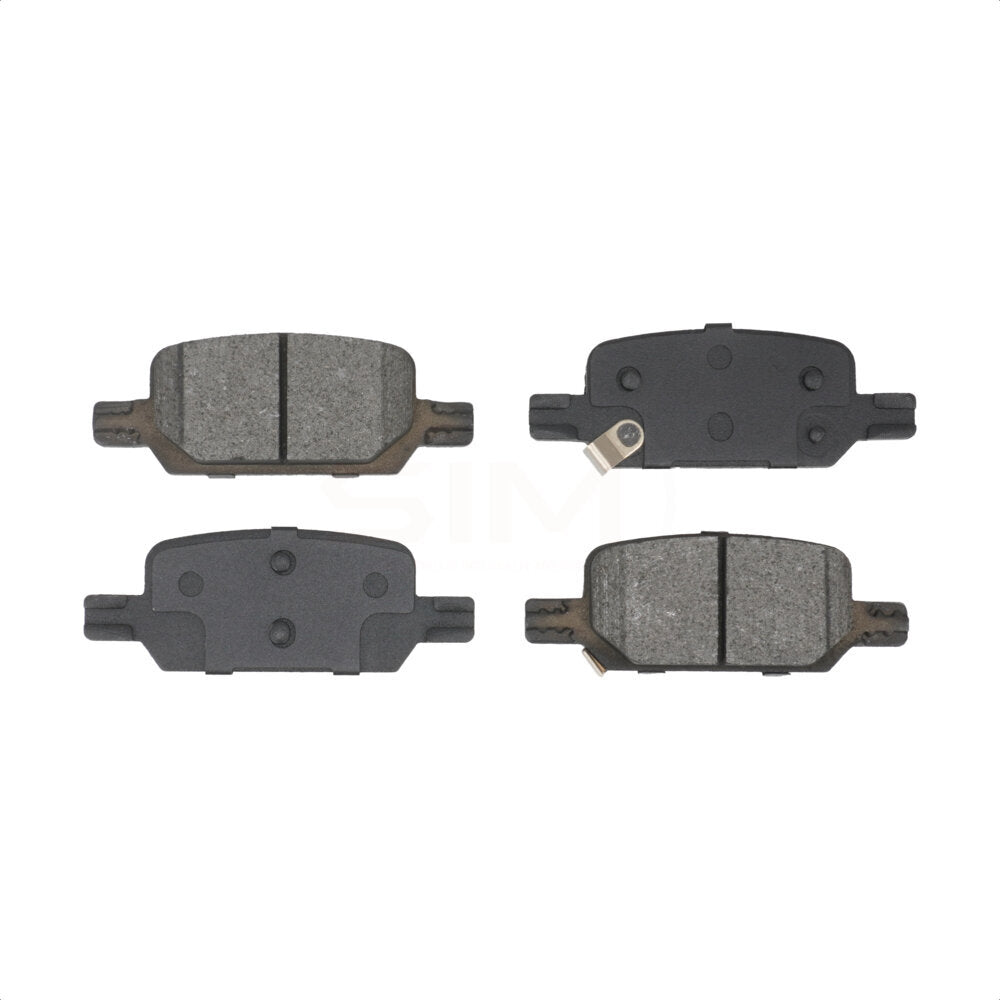 Plaquettes de frein à disque semi-métalliques arrière pour Chevrolet Colorado GMC Canyon 2021 – 2022