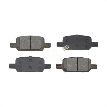 Plaquettes de frein à disque semi-métalliques arrière pour Chevrolet Colorado GMC Canyon 2021 – 2022