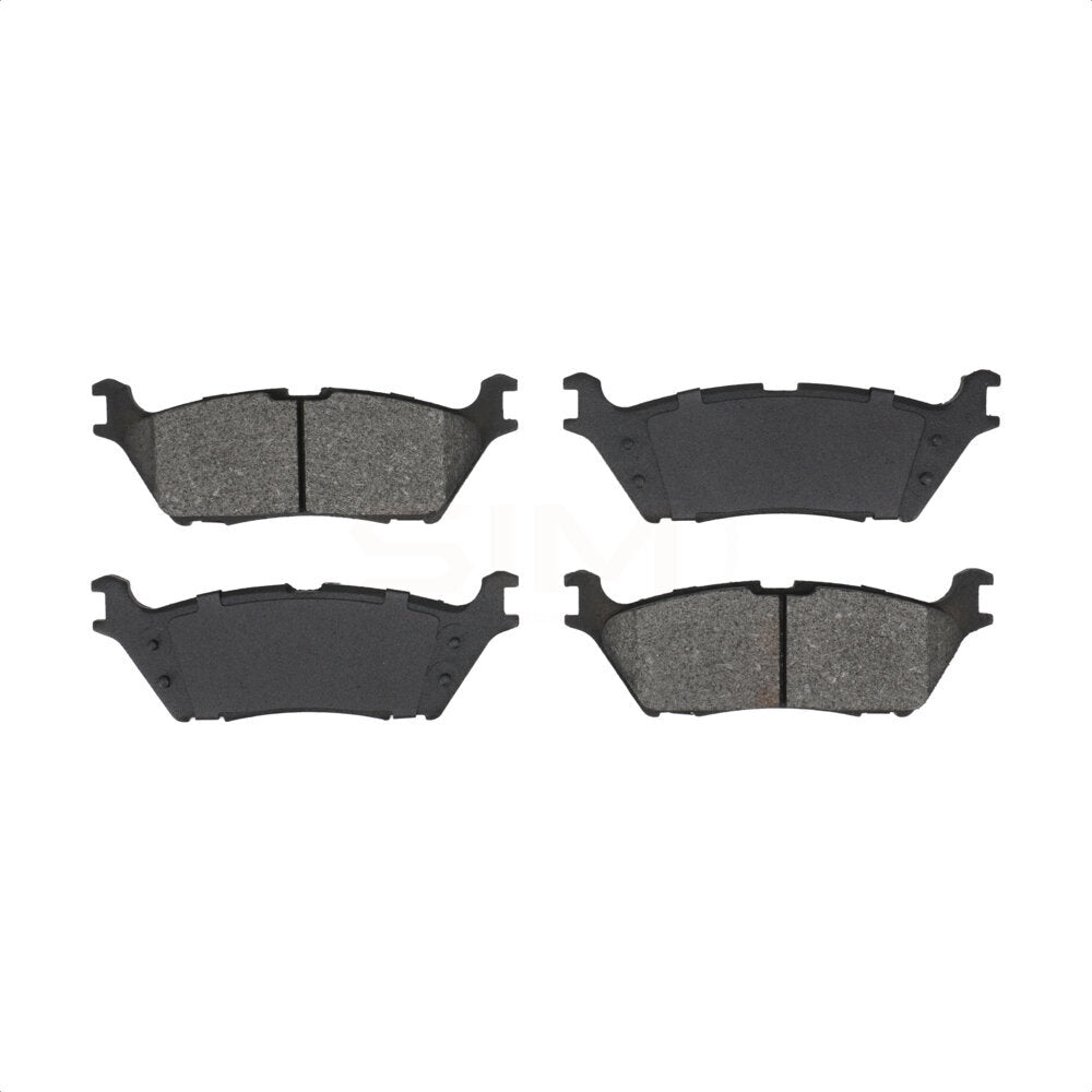 Plaquettes de frein à disque semi-métalliques arrière pour Ford F-150 Bronco Lightning Expedition