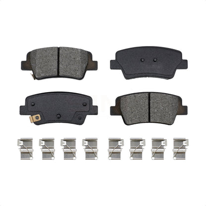 Plaquettes de frein à disque semi-métalliques arrière pour Hyundai Elantra avec stationnement manuel