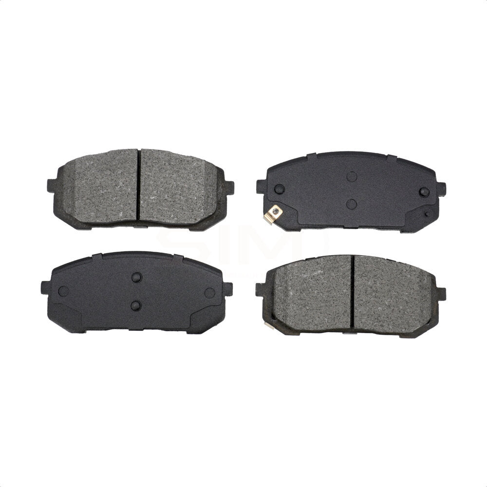 Plaquettes de frein à disque semi-métalliques avant pour Hyundai Elantra SIM-2400