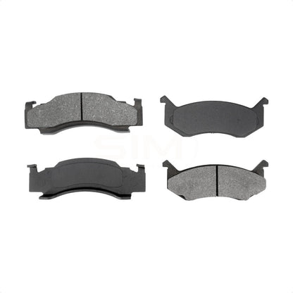 Plaquettes de frein à disque semi-métalliques avant, pour Dodge W250 B250 D150 D250 B3500 B350