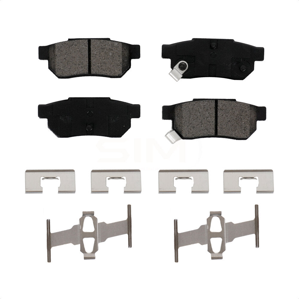 Plaquettes de frein à disque semi-métalliques arrière, pour Honda Fit Civic Acura Integra del Sol EL