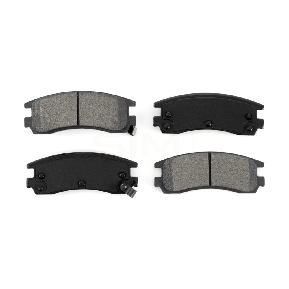 Plaquettes de frein à disque semi-métalliques arrière, pour Chevrolet Impala Buick Pontiac Grand Am