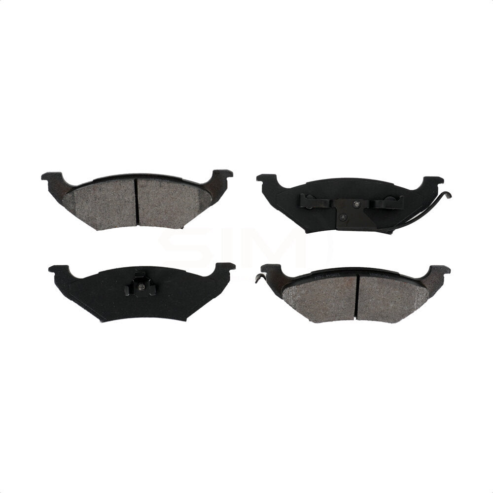 Plaquettes de frein à disque semi-métalliques arrière, pour voiture de ville Mercury Grand Marquis Lincoln