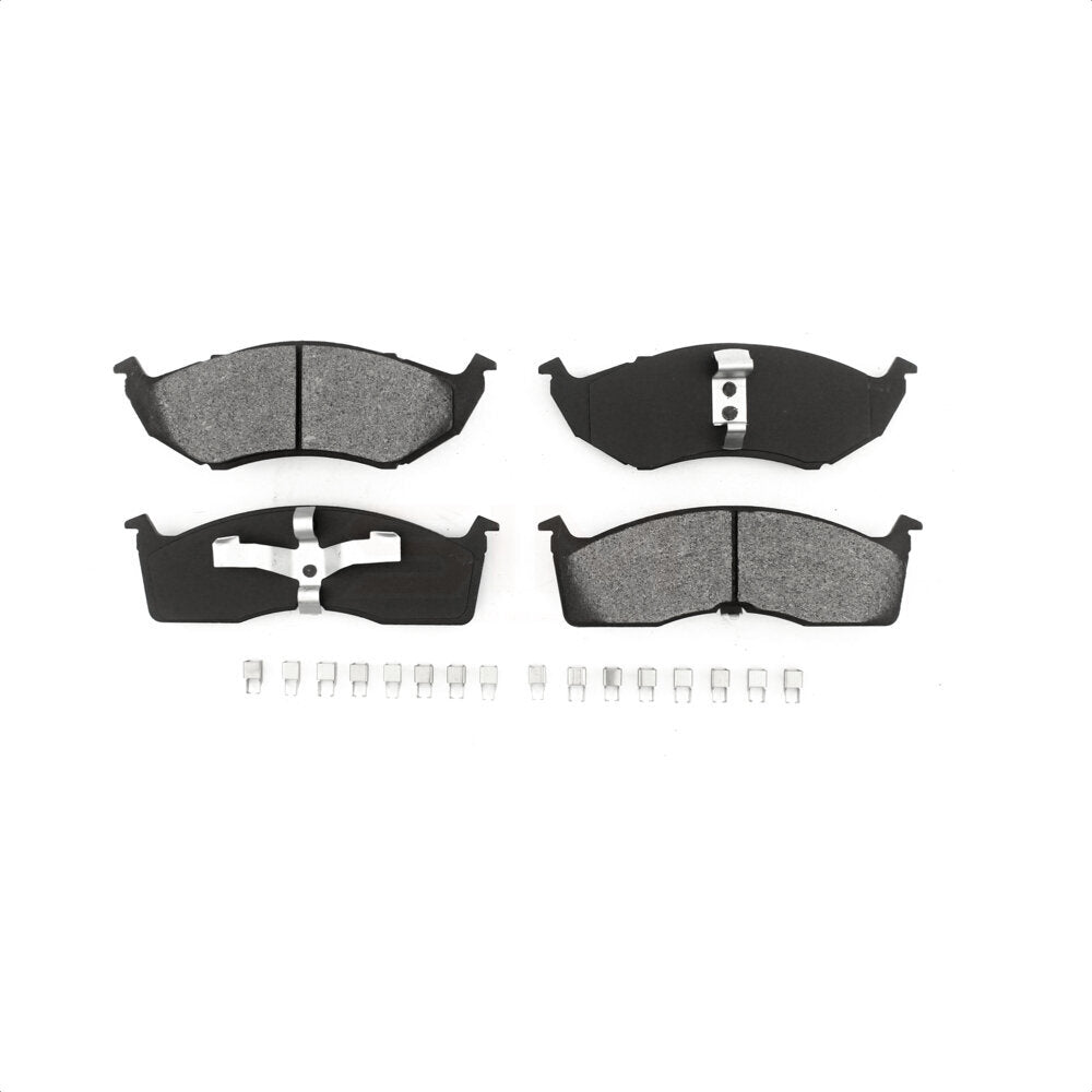 Plaquettes de frein à disque semi-métalliques avant pour néon Dodge Chrysler Plymouth SX 2.0
