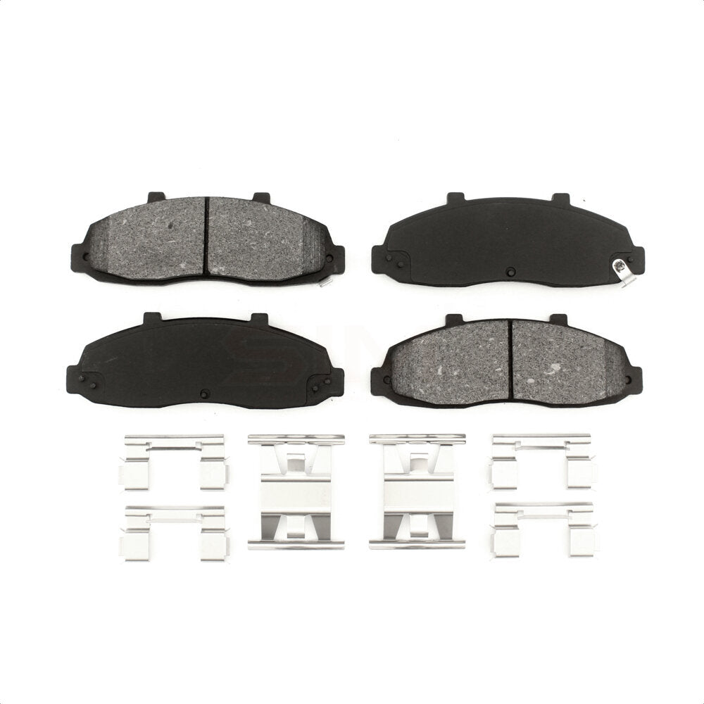 Plaquettes de frein à disque semi-métalliques avant, pour Ford F-150 Heritage Lincoln Blackwood