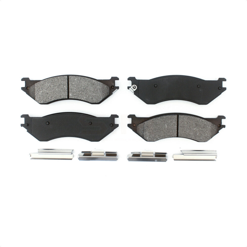 Plaquettes de frein à disque semi-métalliques avant, pour Ford F-150 Dodge Ram 1500 F-250 HD Van