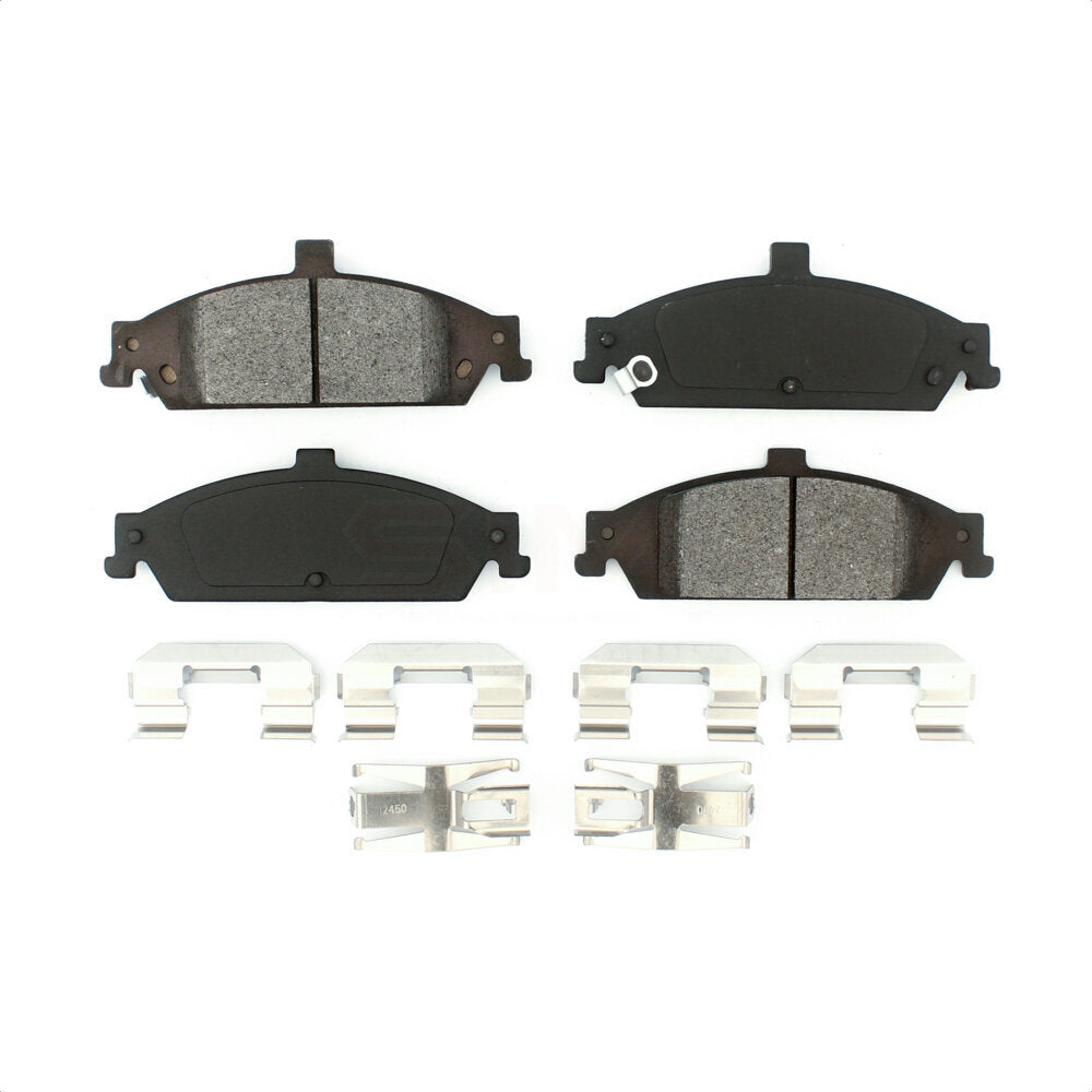 Plaquettes de frein à disque semi-métalliques avant, pour Pontiac Grand Am Chevrolet Malibu Alero