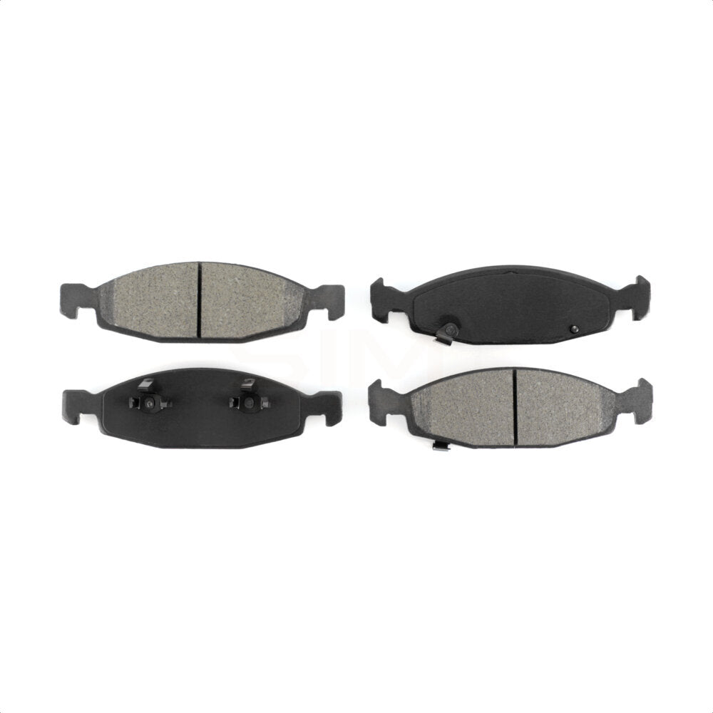 Plaquettes de frein à disque semi-métalliques avant pour Jeep Grand Cherokee SIM-790