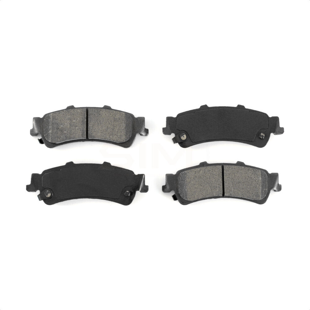 Plaquettes de frein à disque semi-métalliques arrière, pour Chevrolet GMC Silverado 1500 Sierra DTS