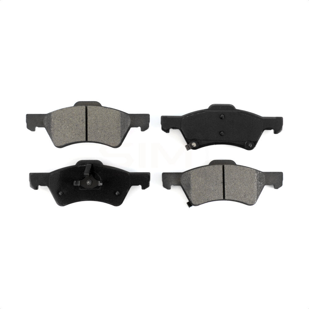 Plaquettes de frein à disque semi-métalliques avant pour Dodge Grand Caravan Chrysler Town &