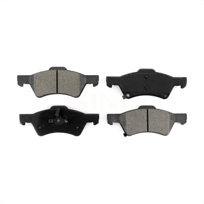 Plaquettes de frein à disque semi-métalliques avant pour Dodge Grand Caravan Chrysler Town &