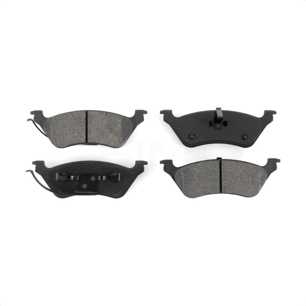 Plaquettes de frein à disque semi-métalliques arrière pour Dodge Grand Caravan Chrysler Town &