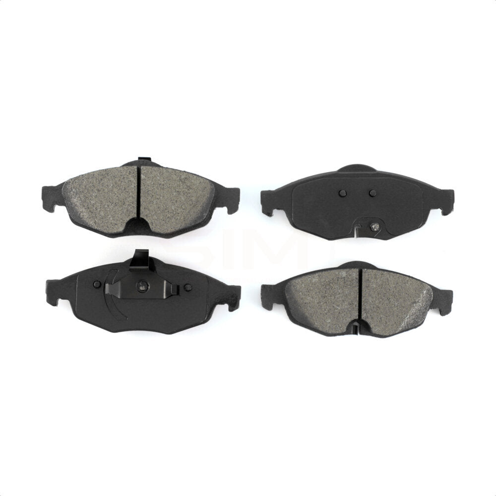 Plaquettes de frein à disque semi-métalliques avant pour Chrysler Sebring Dodge Stratus SIM-869