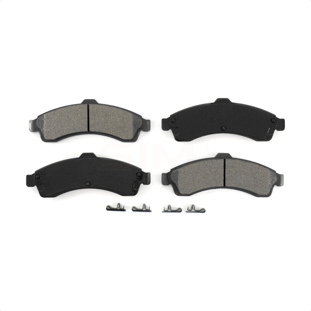 Plaquettes de frein à disque semi-métalliques avant, pour GMC Chevrolet Envoy Trailblazer XL EXT
