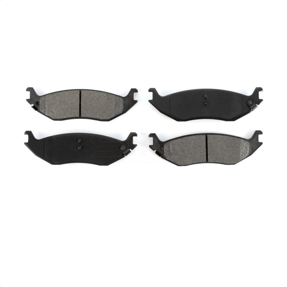 Plaquettes de frein à disque semi-métalliques arrière pour Dodge Ram 1500 SIM-898