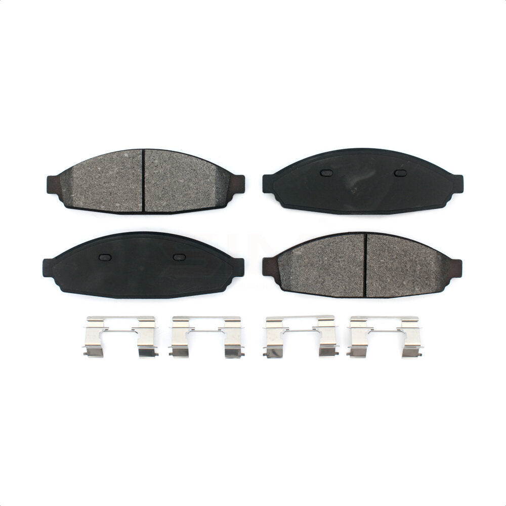 Plaquettes de frein à disque semi-métalliques avant, pour Ford Crown Victoria Lincoln Town Car
