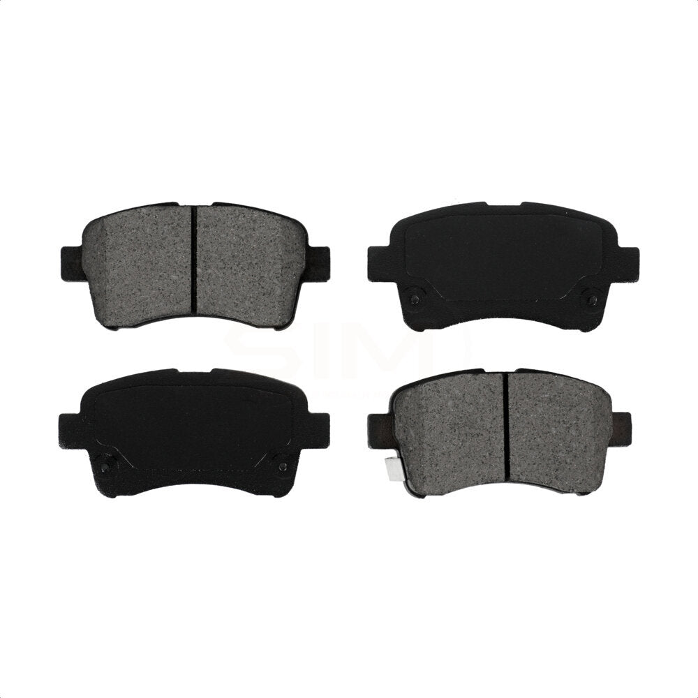 Plaquettes de frein à disque semi-métalliques avant pour Suzuki Aerio 2002-2005 SIM-937