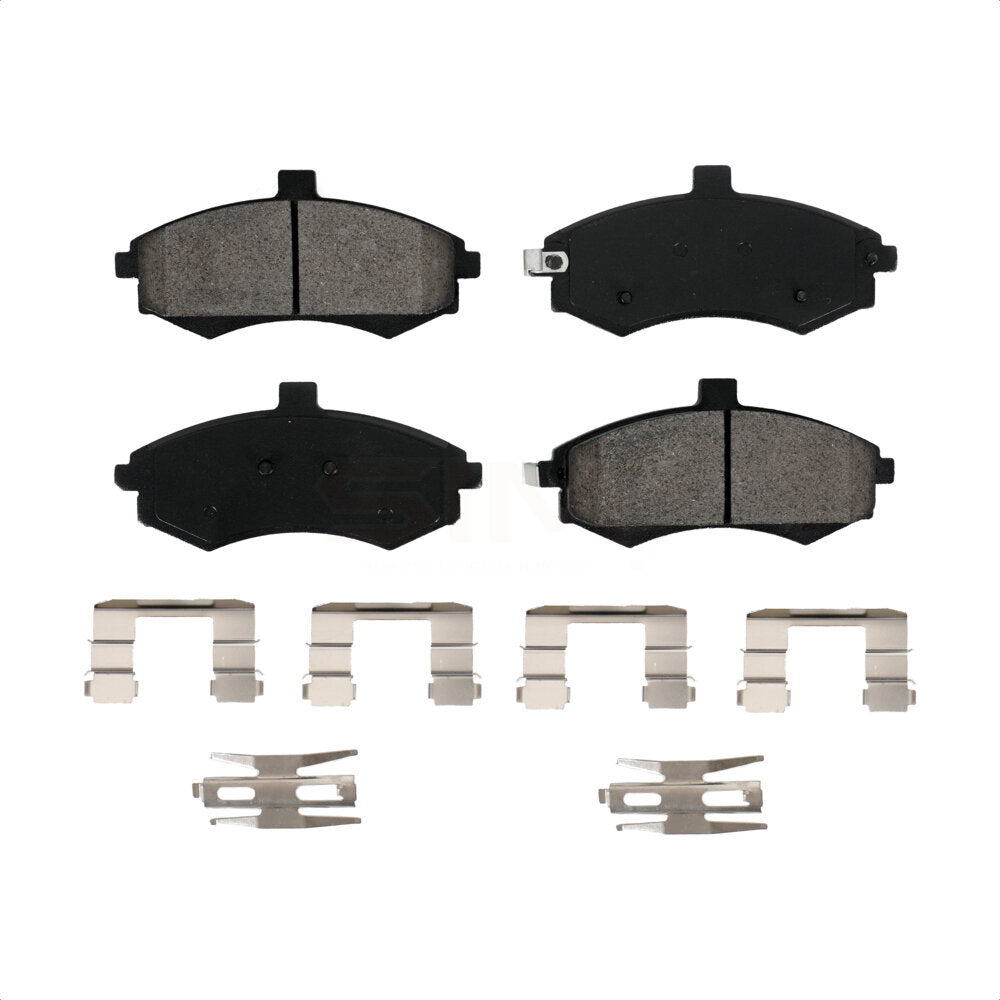 Plaquettes de frein à disque semi-métalliques avant pour Hyundai Elantra SIM-941
