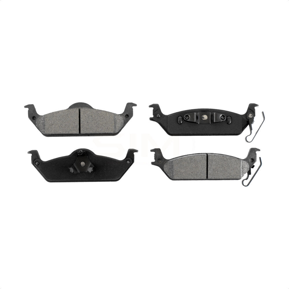 Plaquettes de frein à disque semi-métalliques arrière pour Dodge Dakota 2002-2004 SIM-963