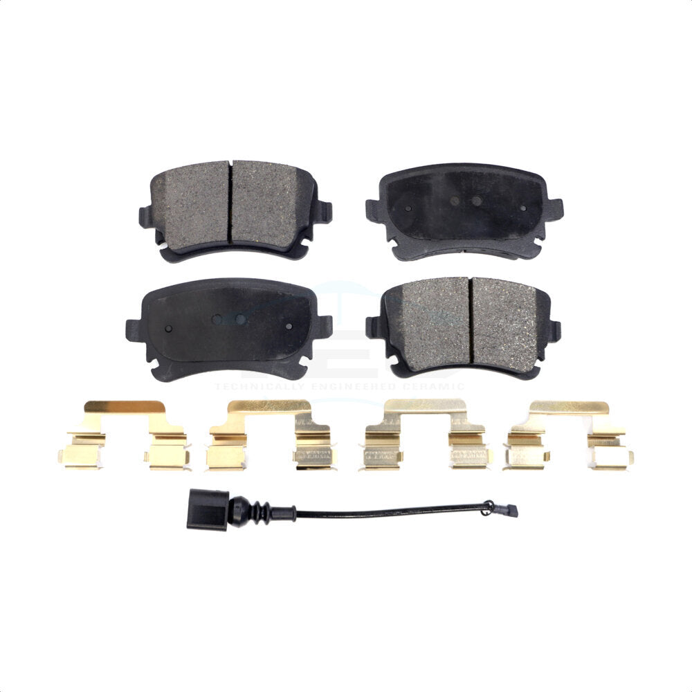 Plaquettes de frein à disque arrière en céramique, pour Audi Q5 A6 Quattro S4 A8 RS4 S6 S8 Volkswagen