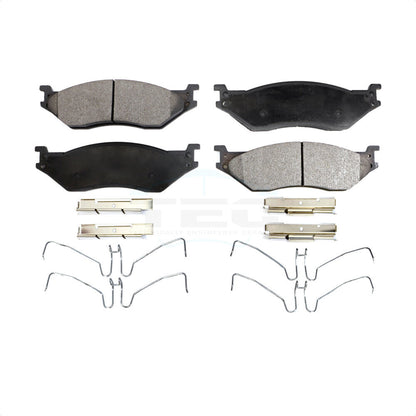 Plaquettes de frein à disque en céramique, pour Ford F-450 Super Duty F-550 International TerraStar