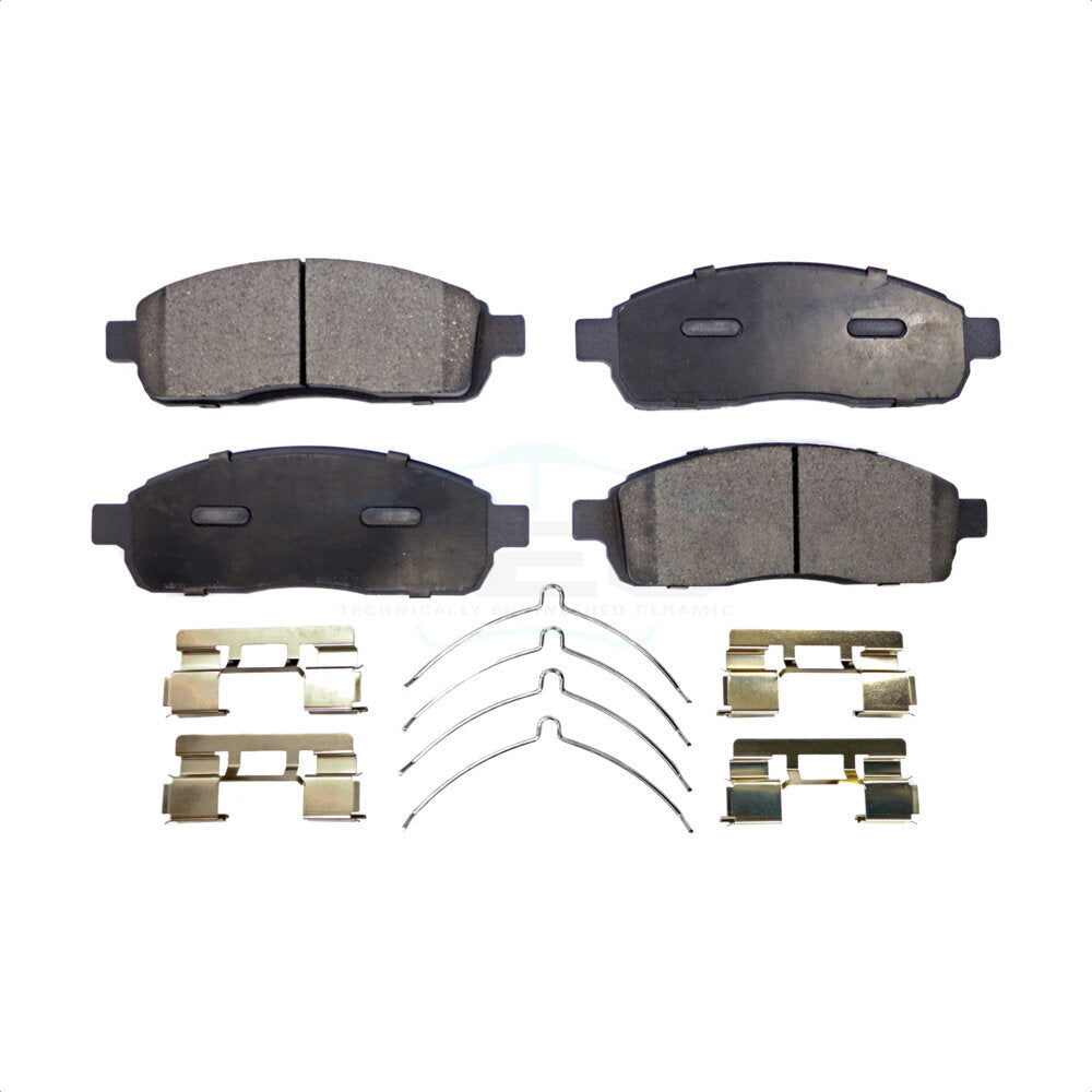 Plaquettes de frein à disque avant en céramique, pour Ford F-150 Lincoln Mark LT TEC-1083