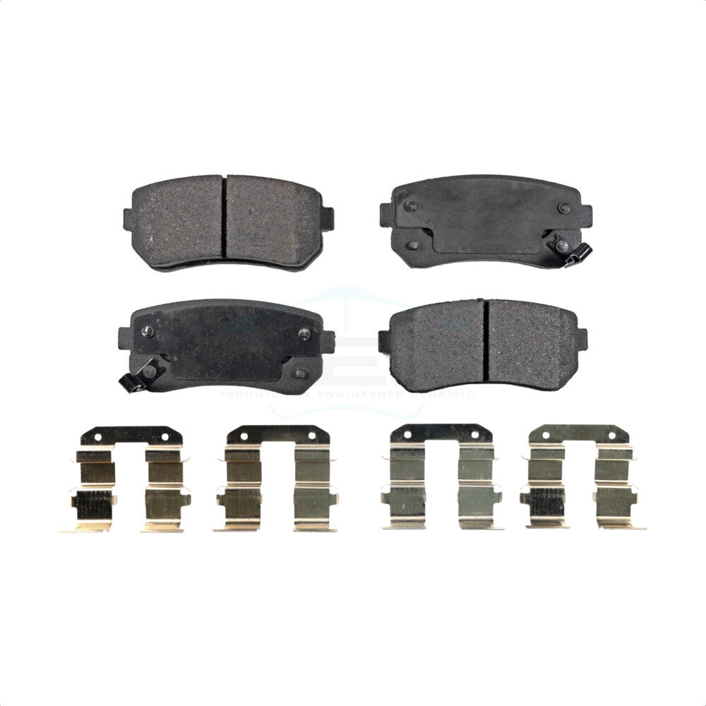 Plaquettes de frein à disque arrière en céramique, pour Hyundai Tucson Elantra Kia Accent Sportage Rio