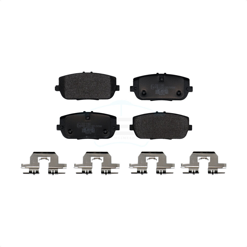 Plaquettes de frein à disque arrière en céramique, pour Mazda MX-5 Miata Fiat 124 Spider TEC-1180