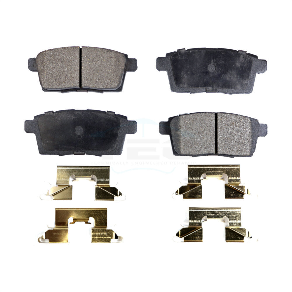 Plaquettes de frein à disque arrière en céramique, pour Mazda Ford Edge CX-7 CX-9 Lincoln MKX TEC-1259