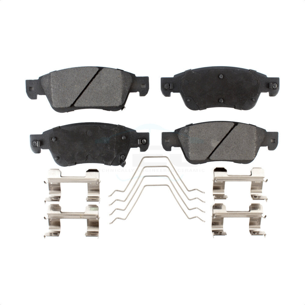 Plaquettes de frein à disque avant en céramique, pour INFINITI G37 G35 Q60 TEC-1287