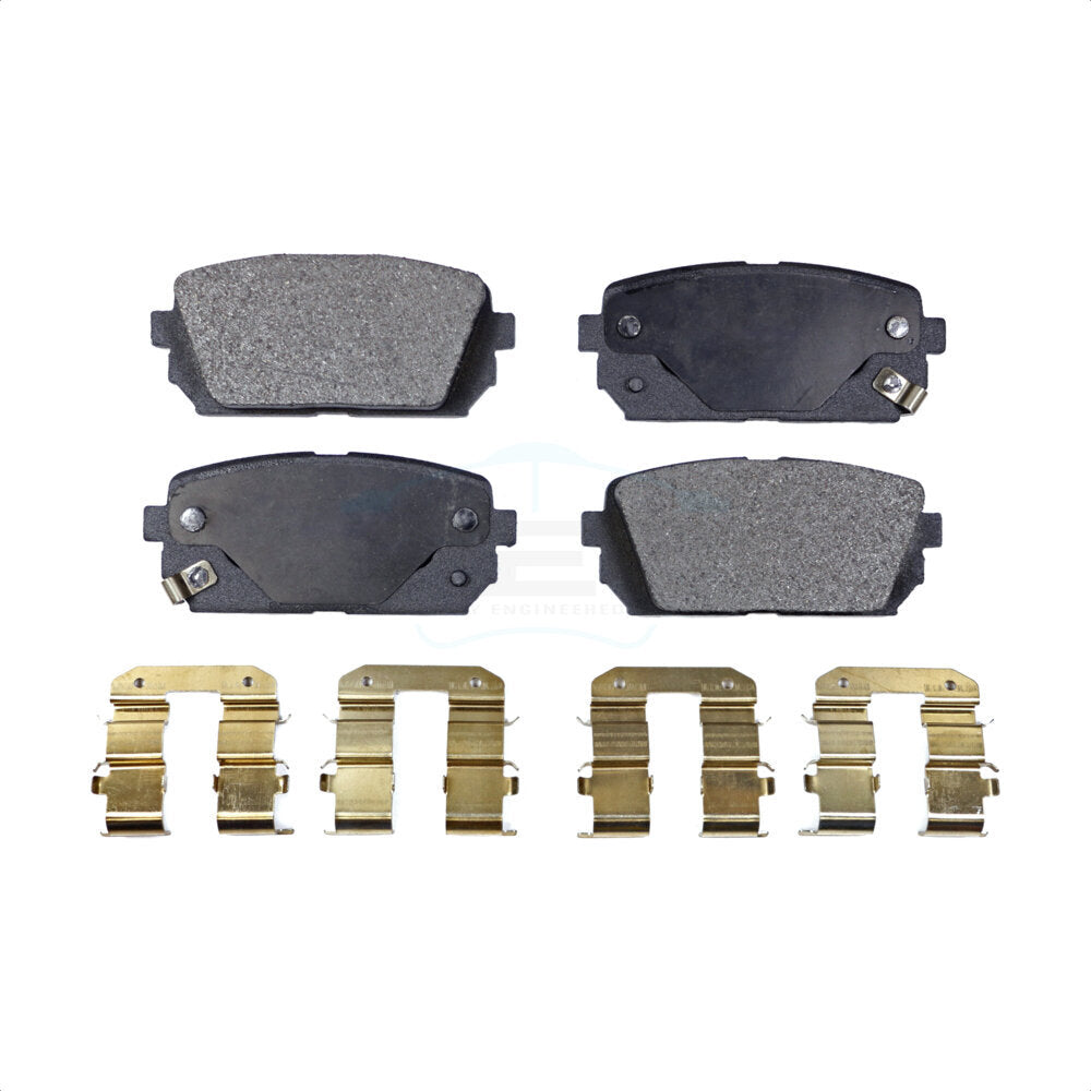 Plaquettes de frein à disque arrière en céramique, pour Kia Rondo 2007 – 2012 TEC-1296