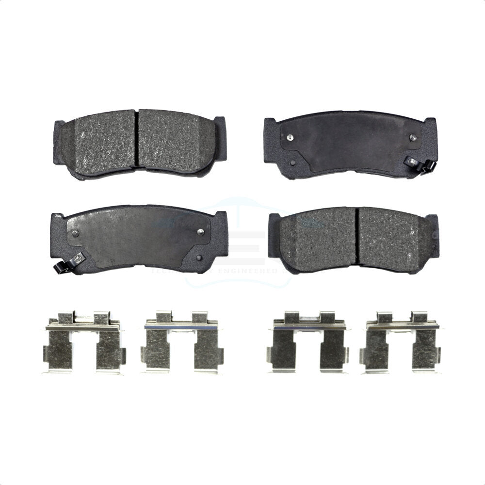 Plaquettes de frein à disque arrière en céramique, pour Hyundai Santa Fe 2007 – 2009 TEC-1297