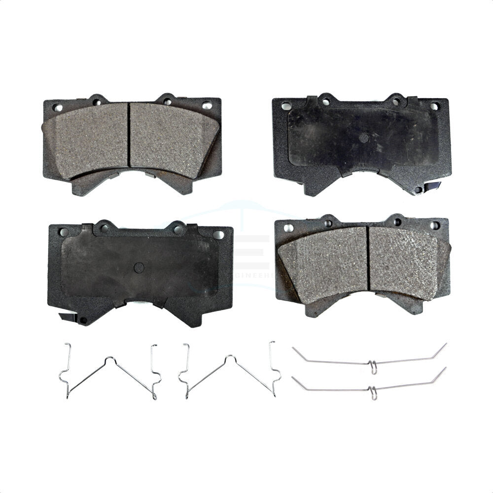 Plaquettes de frein à disque avant en céramique, pour Toyota Tundra Sequoia Lexus LX570 Land Cruise