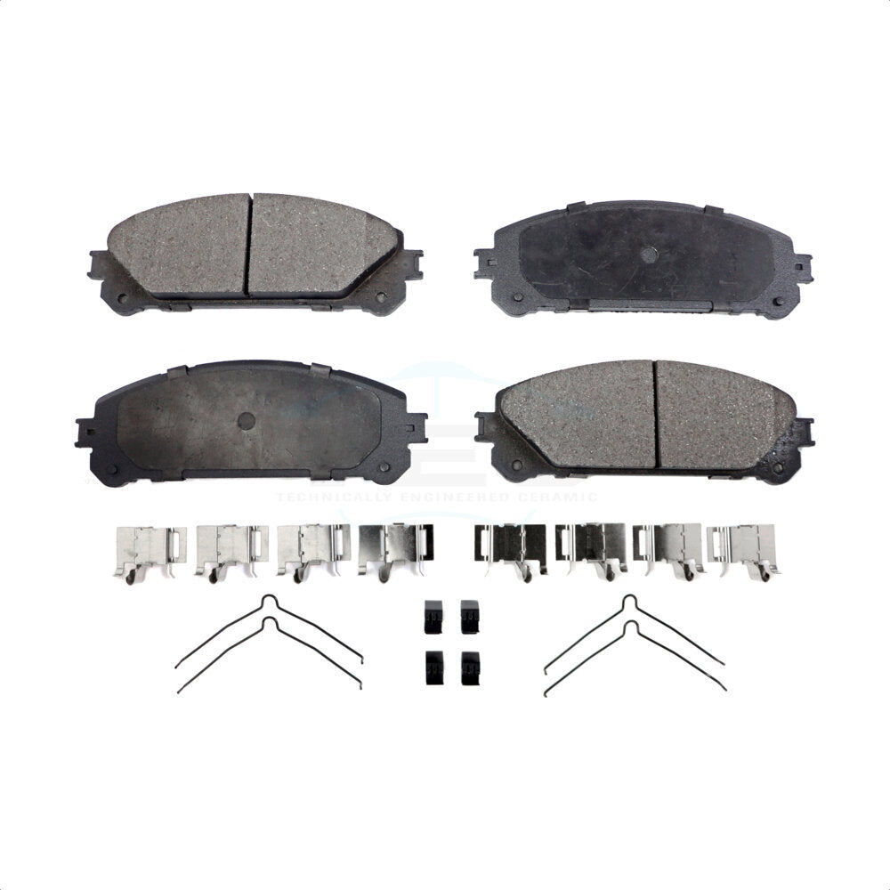Plaquettes de frein à disque avant en céramique, pour Toyota Lexus Highlander Sienna RX350 Camry