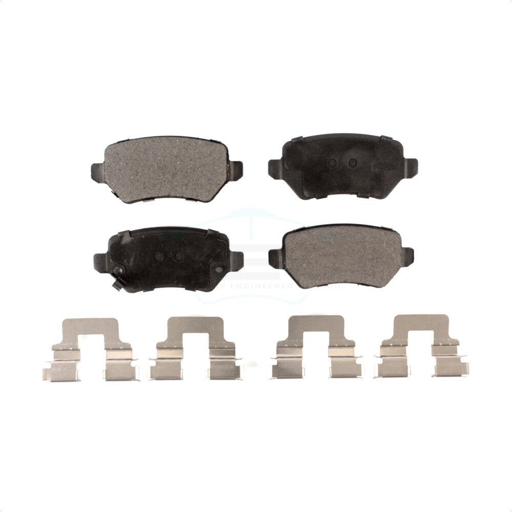 Plaquettes de frein à disque arrière en céramique pour Saturn Astra 2008-2009 TEC-1362
