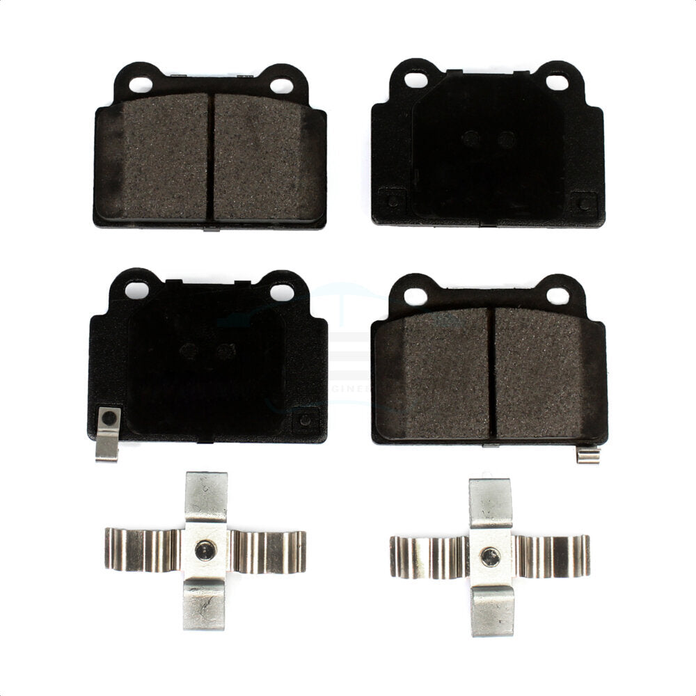 Plaquettes de frein à disque en céramique arrière pour Mitsubishi Lancer TEC-1368