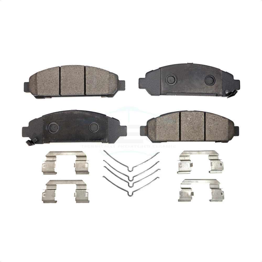 Plaquettes de frein à disque avant en céramique pour Toyota Venza 2009-2016 TEC-1401