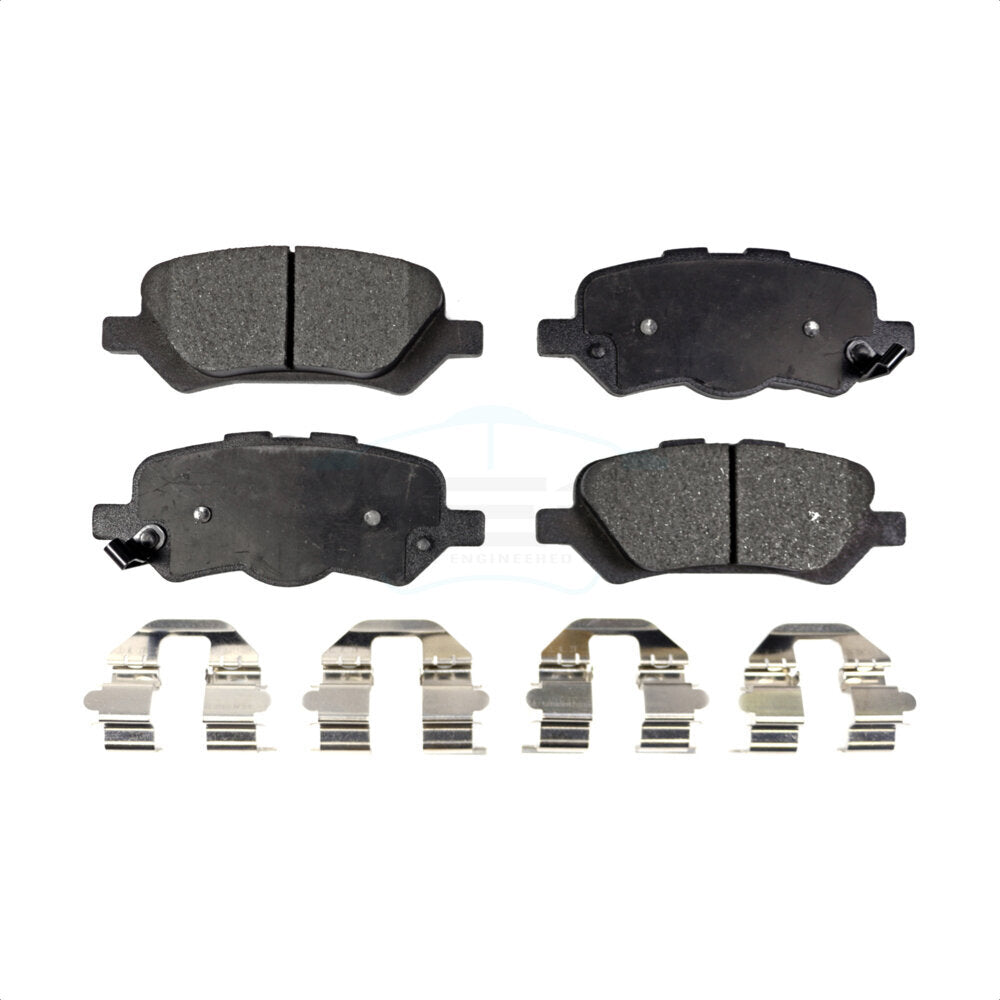 Plaquettes de frein à disque arrière en céramique pour Toyota Venza 2009-2016 TEC-1402